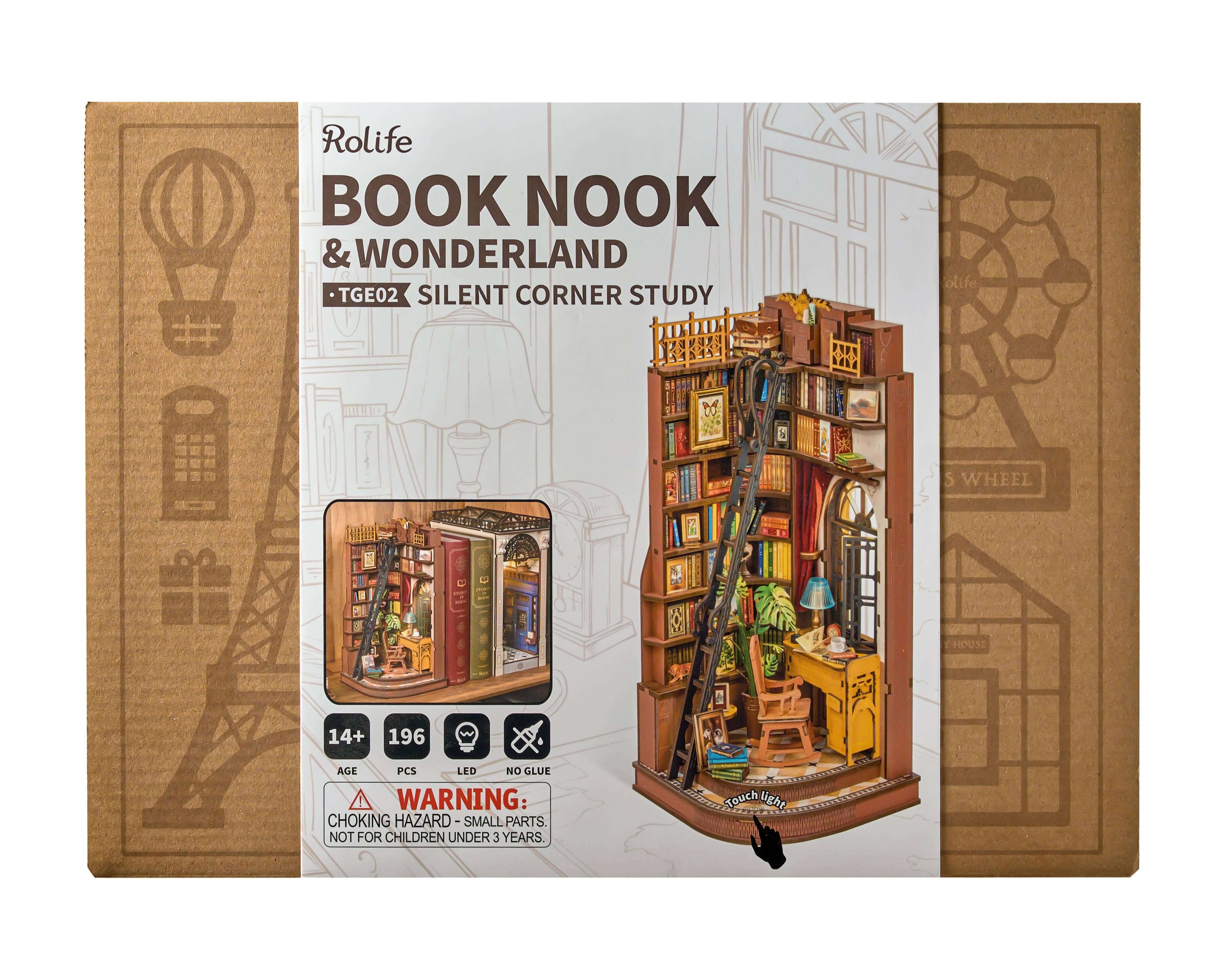 Corner Study Book Nook Kit