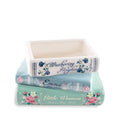 Victorian Romance Stacked Books Planter