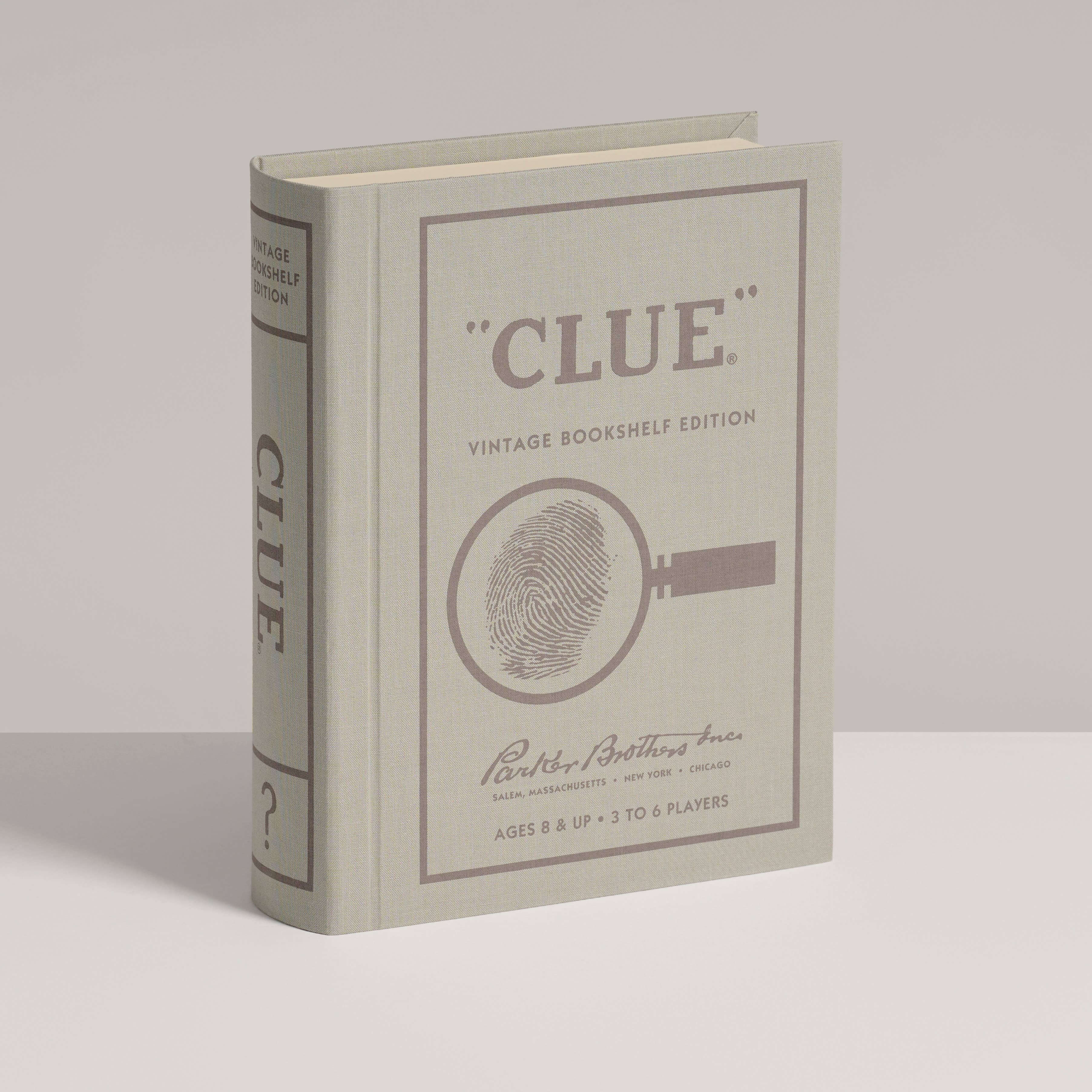 Clue Vintage Bookshelf Edition