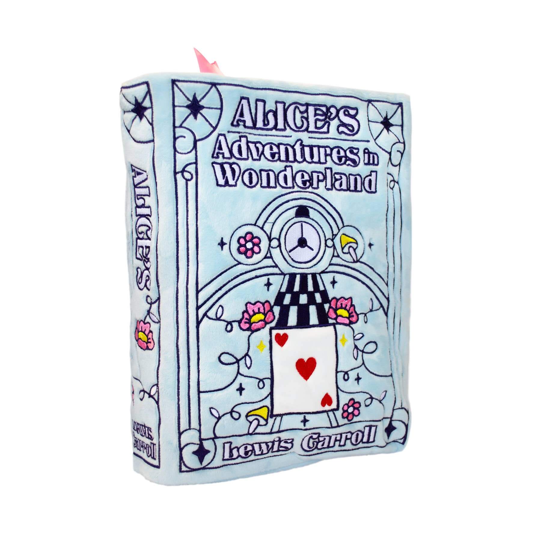 Alice in Wonderland Book Pillow